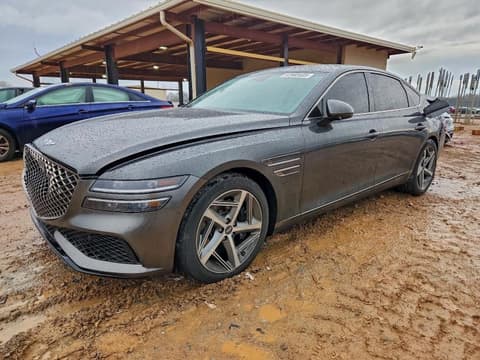 2023 Genesis G80, VIN KMTGA4SC6PU159622. Фото 1 з 6 з аукціону Copart. Каталог авто зі США OpenDataCar.