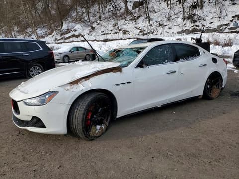 2015 Maserati Ghibli, VIN ZAM57RTA0F1137206. Фото 1 з 6 з аукціону Copart. Каталог авто зі США OpenDataCar.