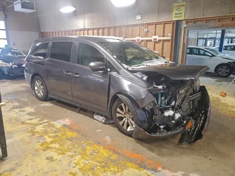 2016 Honda Odyssey, VIN 5FNRL5H48GB019569. Фото 4 з 6 з аукціону Copart. Каталог авто зі США OpenDataCar.