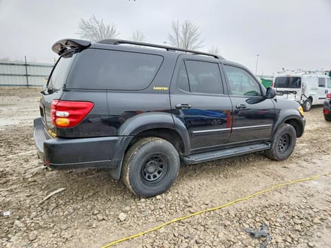 2002 Toyota Sequoia, VIN 5TDBT48A62S132457. Фото 3 з 6 з аукціону Copart. Каталог авто зі США OpenDataCar.