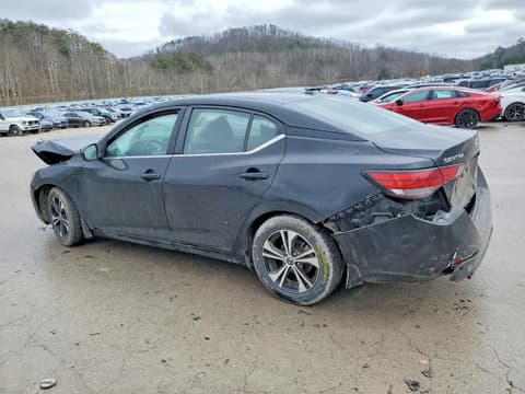 2022 Nissan Sentra, VIN 3N1AB8CV0NY267983. Фото 2 з 6 з аукціону Copart. Каталог авто зі США OpenDataCar.