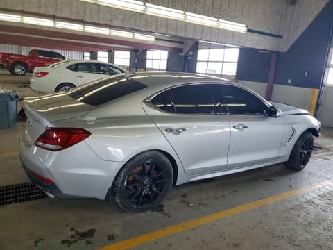 2019 Genesis G70, VIN KMTG44LA1KU030295. Фото 3 з 6 з аукціону Copart. Каталог авто зі США OpenDataCar.