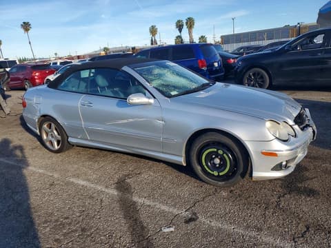 2007 Mercedes-benz CLK-Class, VIN WDBTK72FX7T076656. Photo 4 of 6 from Copart auction. OpenDataCar US salvage catalog.