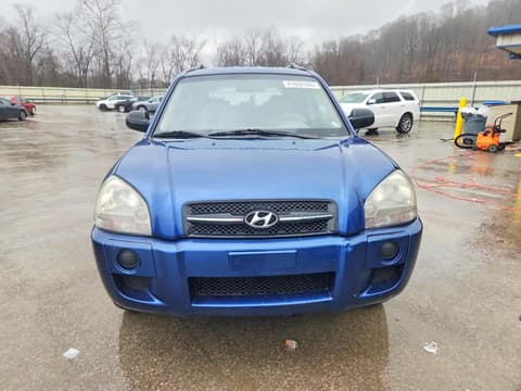 2008 Hyundai Tucson, VIN KM8JM12B58U758252. Фото 5 з 6 з аукціону Copart. Каталог авто зі США OpenDataCar.