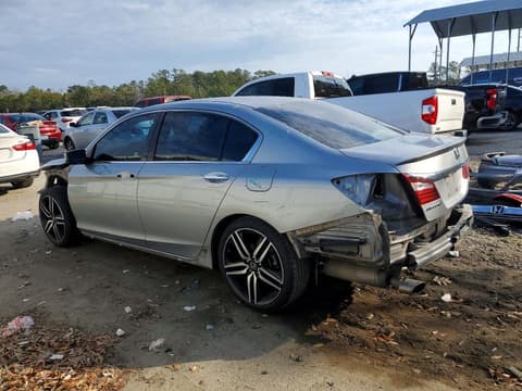 2017 Honda Accord, VIN 1HGCR2F52HA219549. Фото 2 з 6 з аукціону Copart. Каталог авто зі США OpenDataCar.