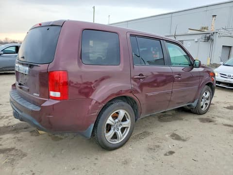 2012 Honda Pilot, VIN 5FNYF4H75CB038808. Фото 3 з 6 з аукціону Copart. Каталог авто зі США OpenDataCar.