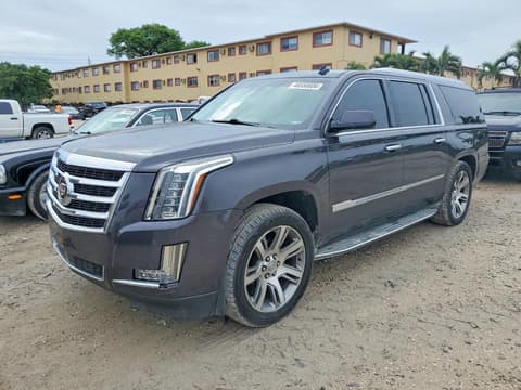 2015 Cadillac Escalade ESV, VIN 1GYS4HKJXFR170768. Photo 1 of 6 from Copart auction. OpenDataCar US salvage catalog.