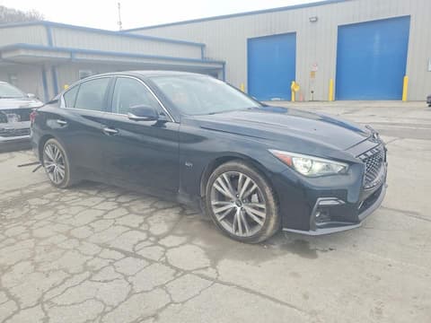 2019 Infiniti Q50, VIN JN1EV7AR1KM556815. Фото 4 з 6 з аукціону Copart. Каталог авто зі США OpenDataCar.