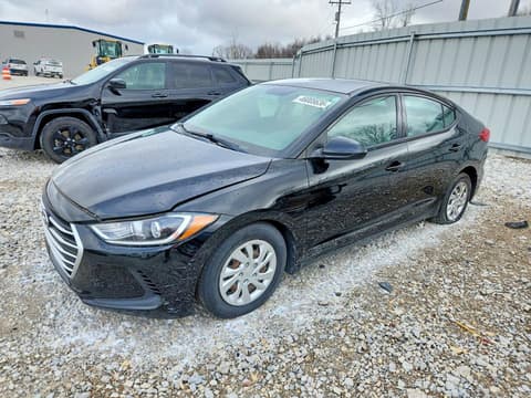 2018 Hyundai Elantra, VIN 5NPD74LF4JH317157. Фото 1 з 6 з аукціону Copart. Каталог авто зі США OpenDataCar.