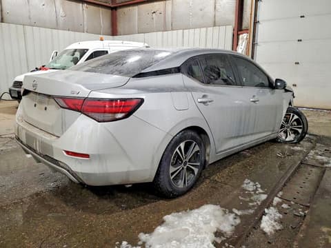 2021 Nissan Sentra, VIN 3N1AB8CVXMY270372. Фото 3 из 6 с аукциона Copart. Каталог авто из США OpenDataCar.