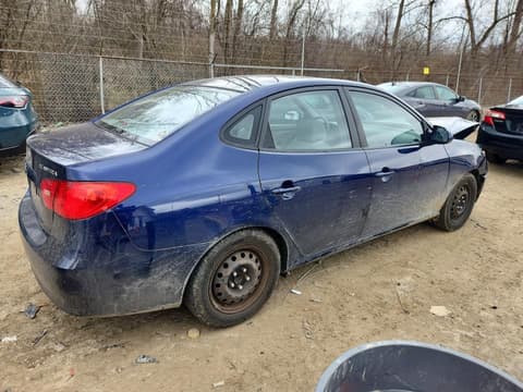 2007 Hyundai Elantra, VIN KMHDU46D27U073232. Фото 3 з 6 з аукціону Copart. Каталог авто зі США OpenDataCar.