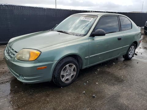 2004 Hyundai Accent, VIN KMHCG35C64U286556. Фото 1 з 6 з аукціону Copart. Каталог авто зі США OpenDataCar.