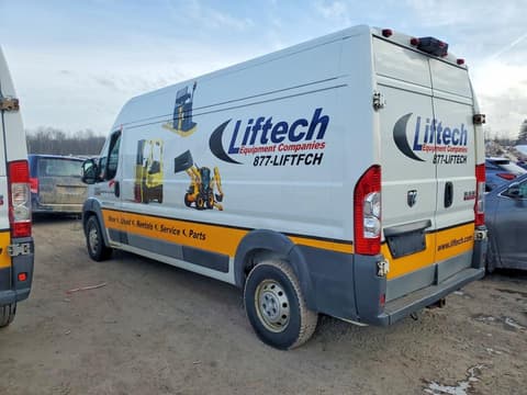 2016 Ram ProMaster 2500, VIN 3C6TRVDG5GE105780. Фото 2 з 6 з аукціону Copart. Каталог авто зі США OpenDataCar.