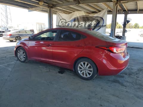 2015 Hyundai Elantra, VIN 5NPDH4AE0FH600721. Фото 2 з 6 з аукціону Copart. Каталог авто зі США OpenDataCar.