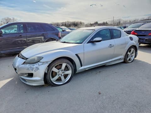 2004 Mazda RX-8, VIN JM1FE17N240138535. Photo 1 of 6 from Copart auction. OpenDataCar US salvage catalog.
