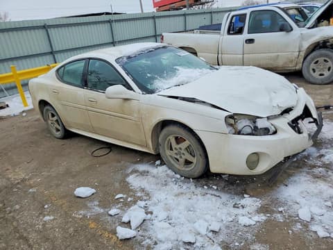 2004 Pontiac Grand Prix, VIN 2G2WP522841125196. Фото 4 з 6 з аукціону Copart. Каталог авто зі США OpenDataCar.