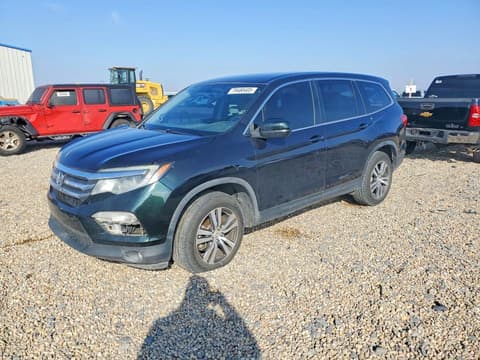 2017 Honda Pilot, VIN 5FNYF5H34HB045792. Фото 1 из 6 с аукциона Copart. Каталог авто из США OpenDataCar.