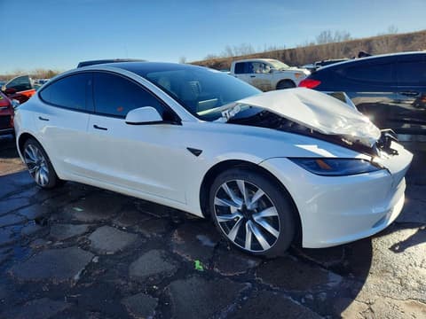 2025 Tesla Model 3, VIN 5YJ3E1EB3SF078999. Фото 4 з 6 з аукціону Copart. Каталог авто зі США OpenDataCar.