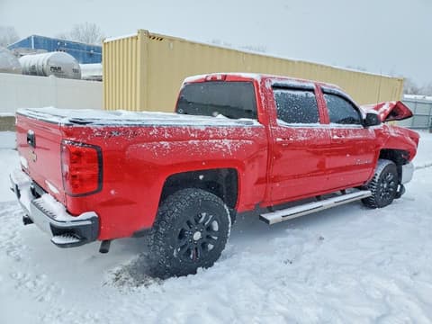 2018 Chevrolet Silverado 1500, VIN 3GCUKREC7JG596336. Фото 3 из 6 с аукциона Copart. Каталог авто из США OpenDataCar.