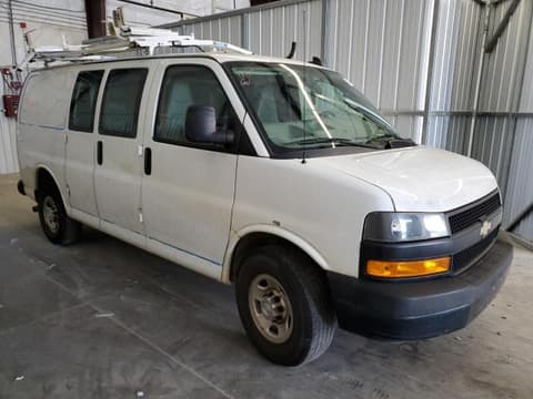2018 Chevrolet Express 2500, VIN 1GCWGAFP9J1198380. Фото 4 з 6 з аукціону Copart. Каталог авто зі США OpenDataCar.