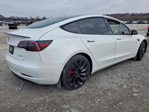 2023 Tesla Model 3, VIN 5YJ3E1EC8PF588037. Фото 3 з 6 з аукціону Copart. Каталог авто зі США OpenDataCar.