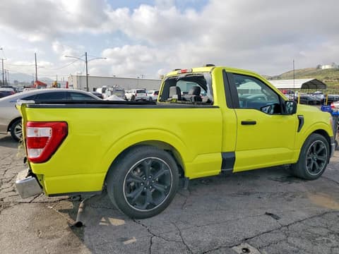 2022 Ford F-150 Lightning, VIN 1FTMF1CB3NKE01539. Фото 3 з 6 з аукціону Copart. Каталог авто зі США OpenDataCar.