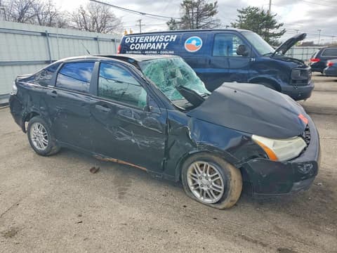 2009 Ford Focus, VIN 1FAHP35N69W156760. Zdjęcie 4 z 6 z aukcji Copart. Katalog aut z USA OpenDataCar.