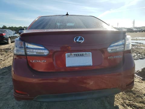2010 Lexus HS, VIN JTHBB1BA9A2017379. Фото 6 из 6 с аукциона Copart. Каталог авто из США OpenDataCar.