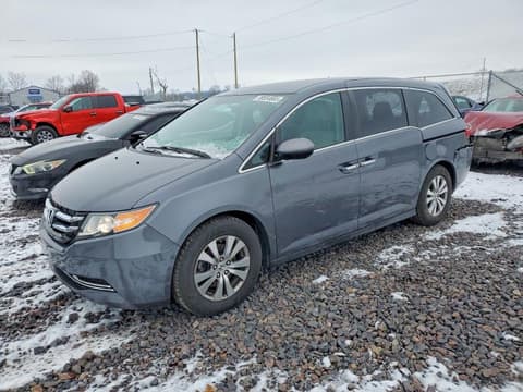 2017 Honda Odyssey, VIN 5FNRL5H32HB014781. Фото 1 з 6 з аукціону Copart. Каталог авто зі США OpenDataCar.