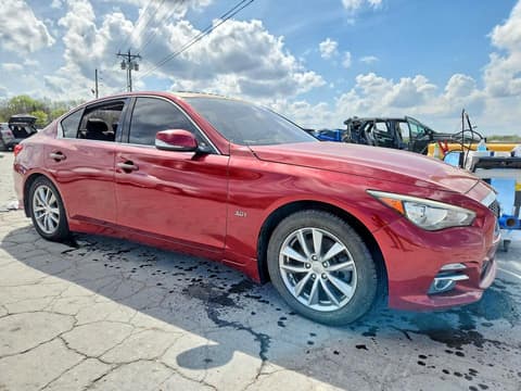 2016 Infiniti Q50, VIN JN1EV7AP0GM303393. Фото 4 з 6 з аукціону Copart. Каталог авто зі США OpenDataCar.