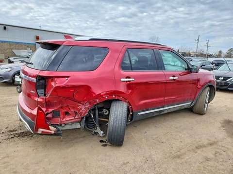 2017 Ford Explorer, VIN 1FM5K8F82HGE31319. Фото 3 з 6 з аукціону Copart. Каталог авто зі США OpenDataCar.