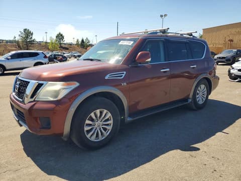 2017 Nissan Armada, VIN JN8AY2NC6H9511980. Photo 1 of 6 from Copart auction. OpenDataCar US salvage catalog.