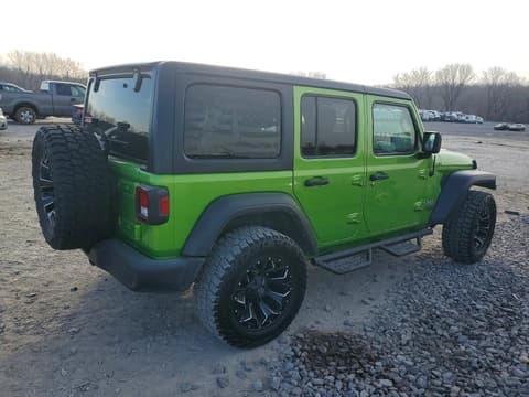 2018 Jeep Wrangler Unlimited, VIN 1C4HJXDG7JW304246. Фото 3 з 6 з аукціону Copart. Каталог авто зі США OpenDataCar.