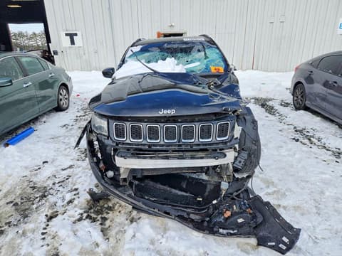 2019 Jeep Compass, VIN 3C4NJDBB4KT597202. Фото 5 з 6 з аукціону Copart. Каталог авто зі США OpenDataCar.