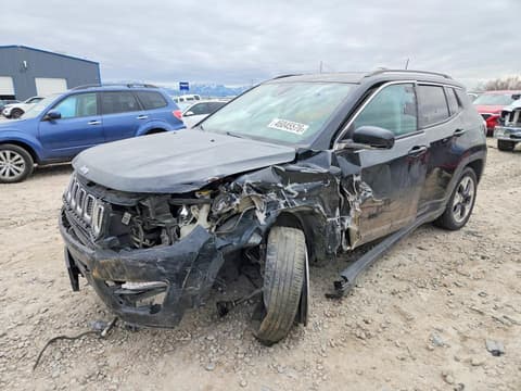 2021 Jeep Compass, VIN 3C4NJDCB2MT590086. Фото 1 з 6 з аукціону Copart. Каталог авто зі США OpenDataCar.