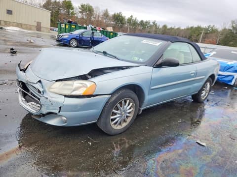 2002 Chrysler Sebring, VIN 1C3EL65R72N314990. Фото 1 из 6 с аукциона Copart. Каталог авто из США OpenDataCar.