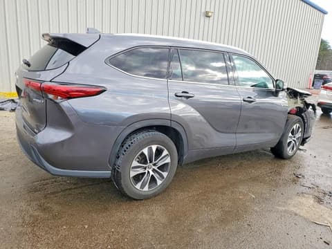 2021 Toyota Highlander, VIN 5TDGARAH5MS507029. Фото 3 з 6 з аукціону Copart. Каталог авто зі США OpenDataCar.