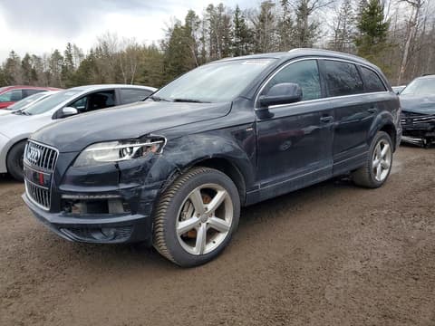 2013 Audi Q7, VIN WA1WGCFE2DD001797. Photo 1 of 6 from Copart auction. OpenDataCar US salvage catalog.