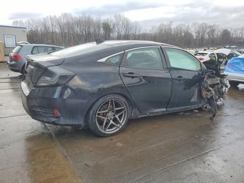 2016 Honda Civic, VIN 2HGFC1F3XGH646937. Фото 3 з 6 з аукціону Copart. Каталог авто зі США OpenDataCar.