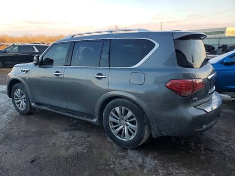 2017 Infiniti QX80, VIN JN8AZ2NE7H9150483. Фото 2 з 6 з аукціону Copart. Каталог авто зі США OpenDataCar.