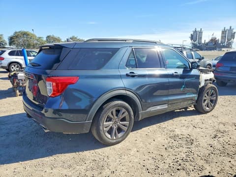 2023 Ford Explorer, VIN 1FMSK7DH8PGB34246. Фото 3 з 6 з аукціону Copart. Каталог авто зі США OpenDataCar.