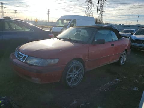 1999 Saab 9-3, VIN YS3DF75N1X7001116. Фото 1 з 6 з аукціону Copart. Каталог авто зі США OpenDataCar.
