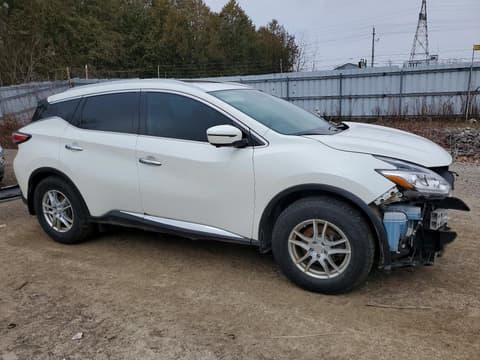 2017 Nissan Murano, VIN 5N1AZ2MH3HN123534. Фото 4 из 6 с аукциона Copart. Каталог авто из США OpenDataCar.