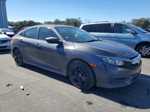 2017 Honda Civic, VIN 19XFC2F58HE040989. Photo 4 of 6 from Copart auction. OpenDataCar US salvage catalog.