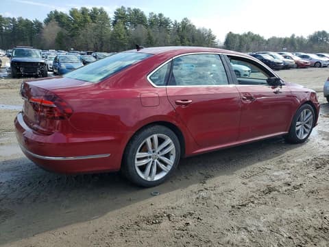 2018 Volkswagen Passat, VIN 1VWBA7A30JC024612. Фото 3 з 6 з аукціону Copart. Каталог авто зі США OpenDataCar.