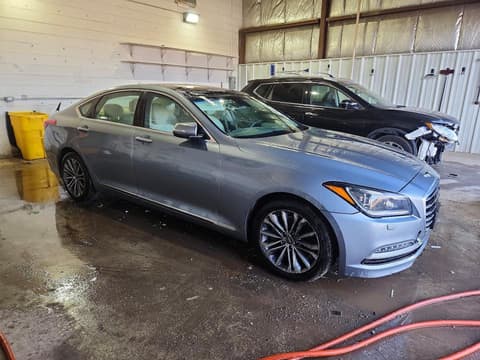2017 Genesis G80, VIN KMHGN4JE1HU175777. Фото 4 з 6 з аукціону Copart. Каталог авто зі США OpenDataCar.