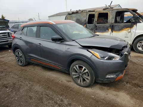 2019 Nissan Kicks, VIN 3N1CP5CU2KL550846. Фото 4 з 6 з аукціону Copart. Каталог авто зі США OpenDataCar.