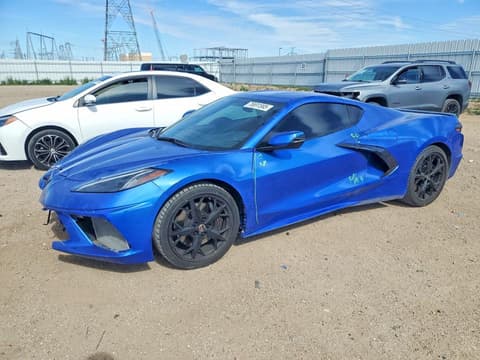 2021 Chevrolet Corvette Stingray, VIN 1G1YA2D46M5117477. Фото 1 з 6 з аукціону Copart. Каталог авто зі США OpenDataCar.