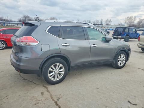 2016 Nissan Rogue, VIN 5N1AT2MV0GC758115. Фото 3 з 6 з аукціону Copart. Каталог авто зі США OpenDataCar.