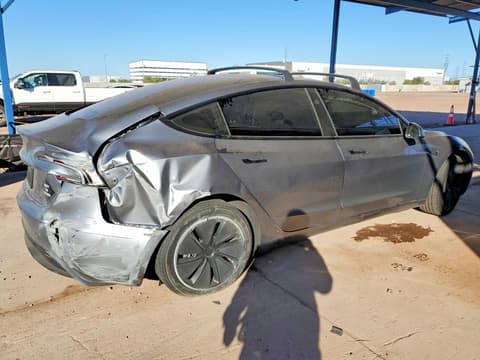 2024 Tesla Model 3, VIN 5YJ3E1EA3RF854842. Фото 3 из 6 с аукциона Copart. Каталог авто из США OpenDataCar.